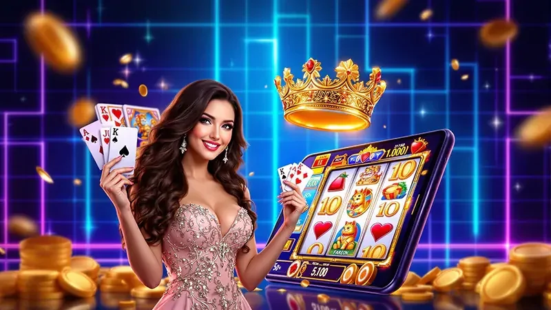 Ilustrasi permainan reel slot di platform HOKI99